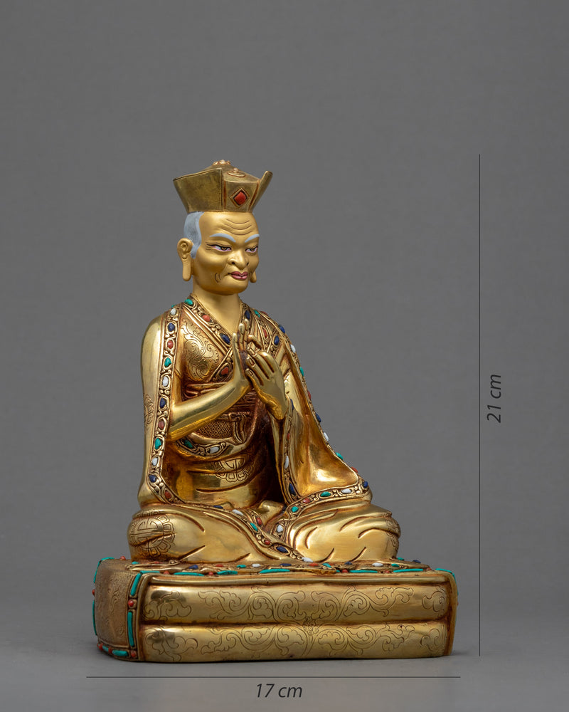 1st Karmapa Statue | Tibetan Buddhist Master