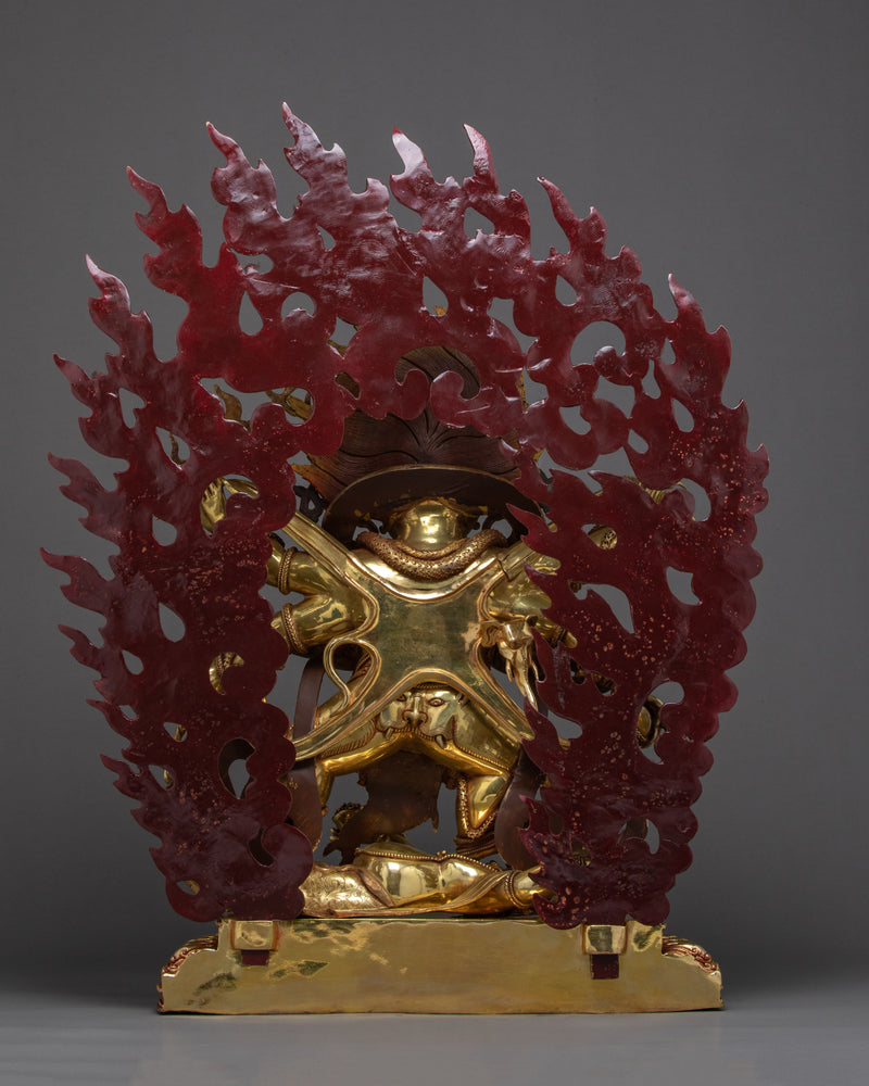 Six Armed Mahakala | Traditional Buddhist Statue