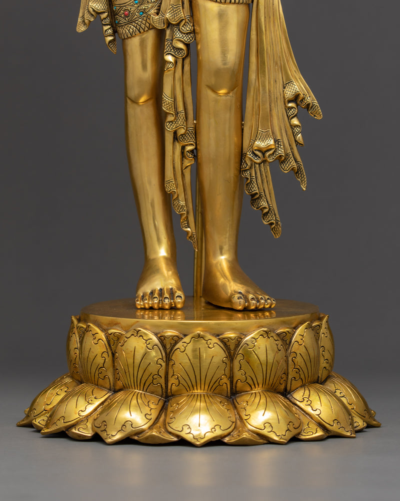 Standing Maitreya Buddha | Tibetan Buddhist Statue