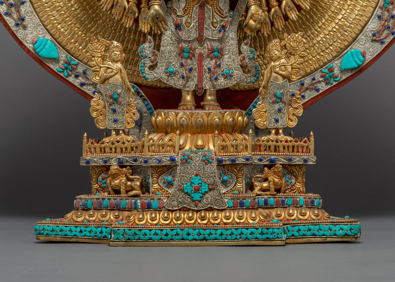 1000 Armed Chenrezig | Traditional Bodhisattva Sculpture