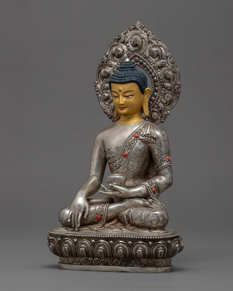 Shakyamuni Buddha Sculpture | Traditional Buddhist Statue