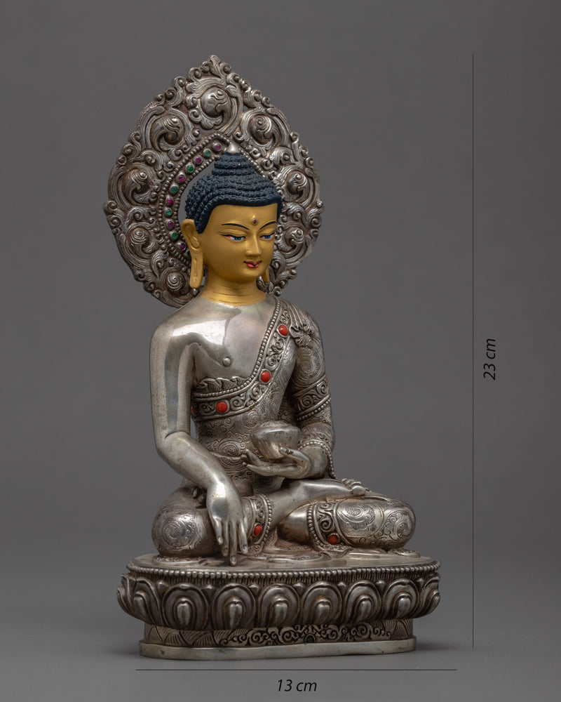 Shakyamuni Buddha Sculpture | Traditional Buddhist Statue