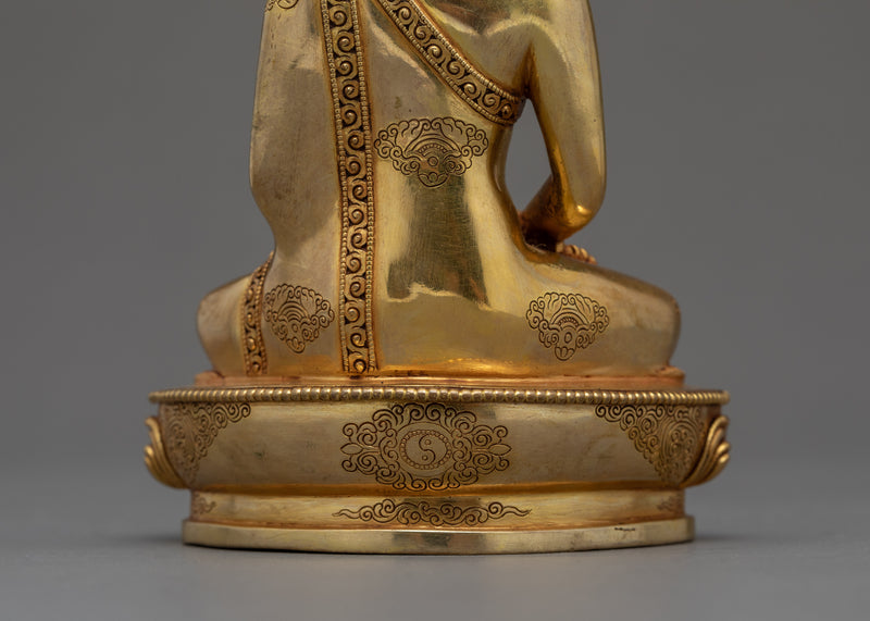 Amitabha Buddha Meditation Statue | Traditional Tibetan Sculpture