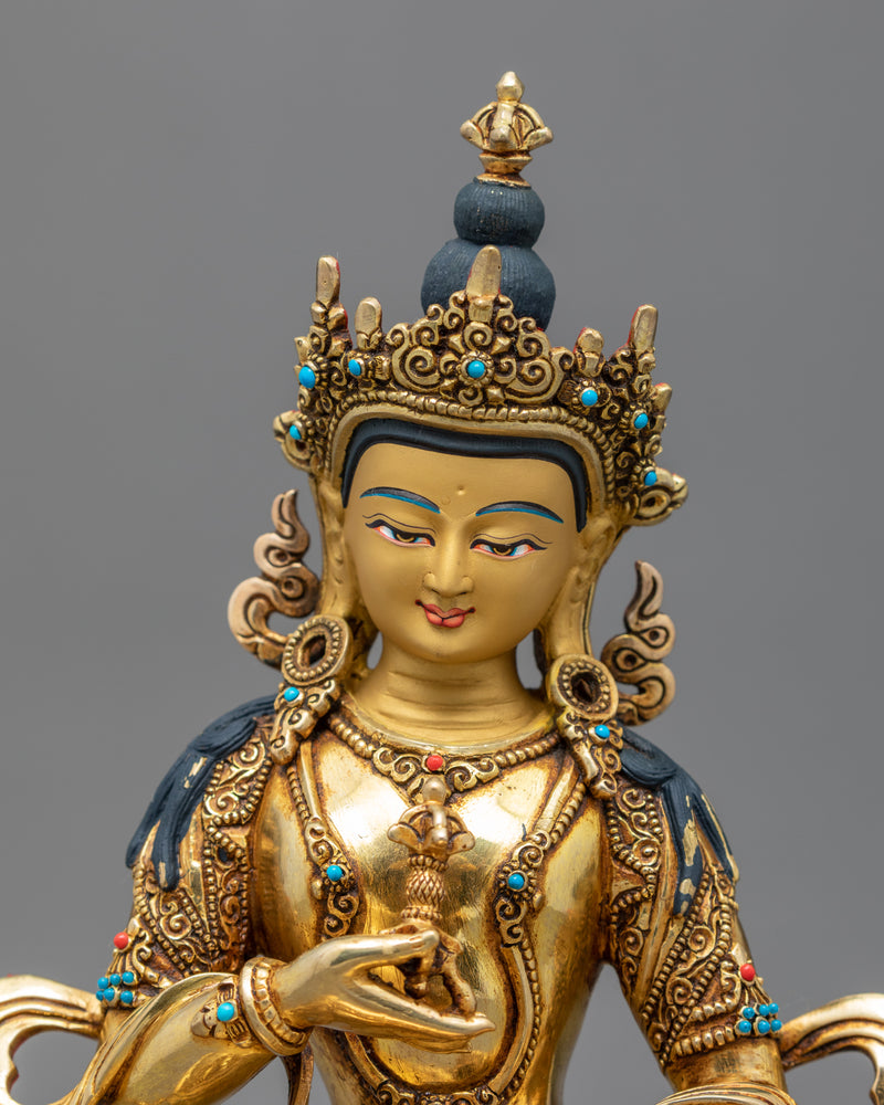 Vajrasattva Tibetan Sculpture | Traditional Buddhist Statue