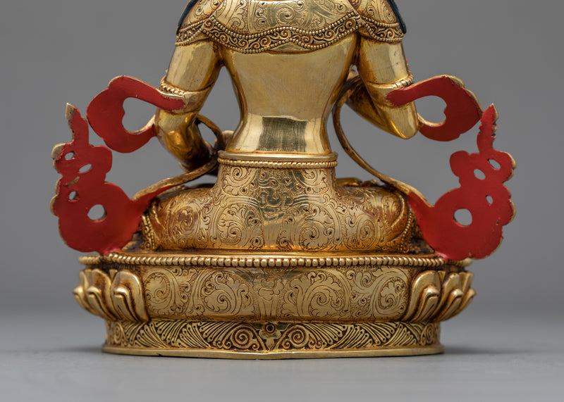 Vajrasattva Tibetan Sculpture | Traditional Buddhist Statue