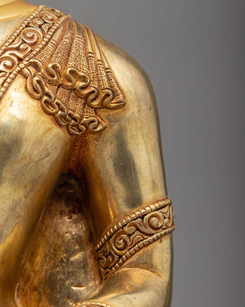 Amitabha Buddha Sculpture | Traditional Buddhist Art