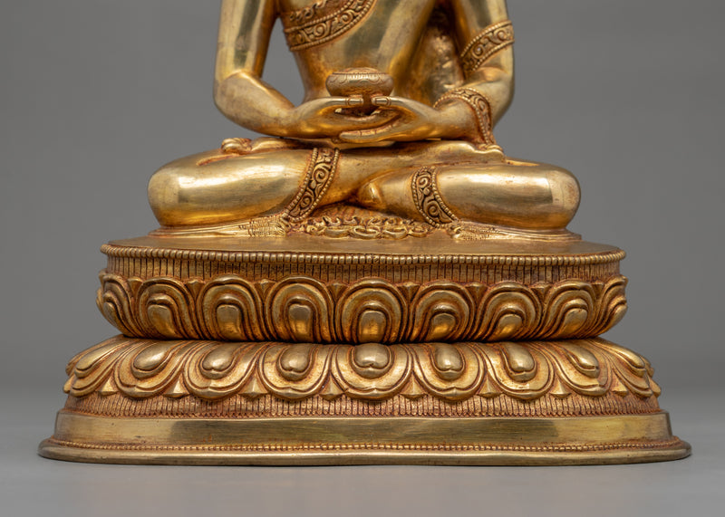 Amitabha Buddha Sculpture | Traditional Buddhist Art