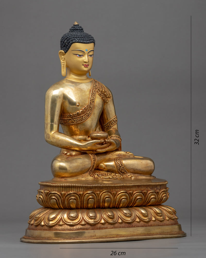 Amitabha Buddha Sculpture | Traditional Buddhist Art