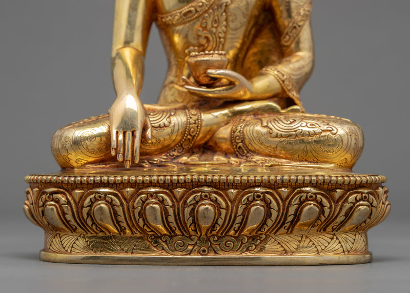 Namo Buddha Shakyamuni Sculpture | Finely Hand Carved Statue