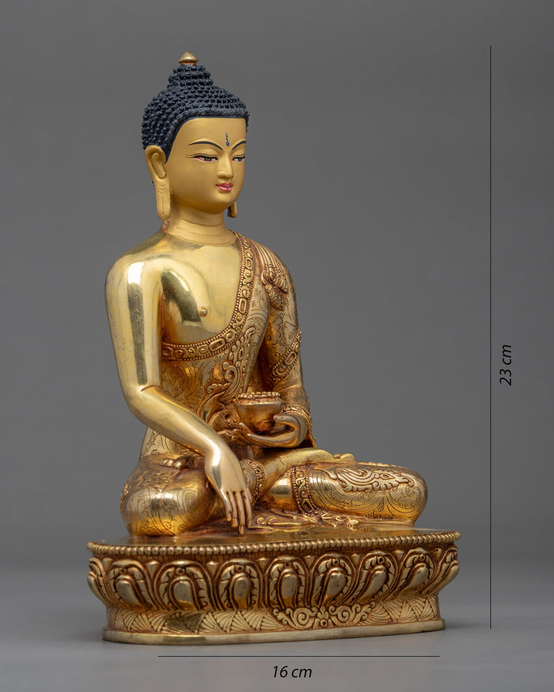 Namo Buddha Shakyamuni Sculpture | Finely Hand Carved Statue