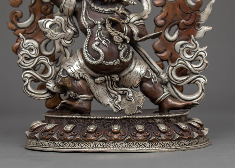 Vajrapani Bodhisattva Statue | Traditional Himalayan Art of Nepal