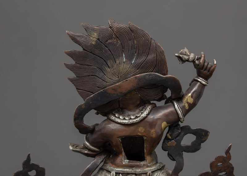 Vajrapani Bodhisattva Statue | Traditional Himalayan Art of Nepal