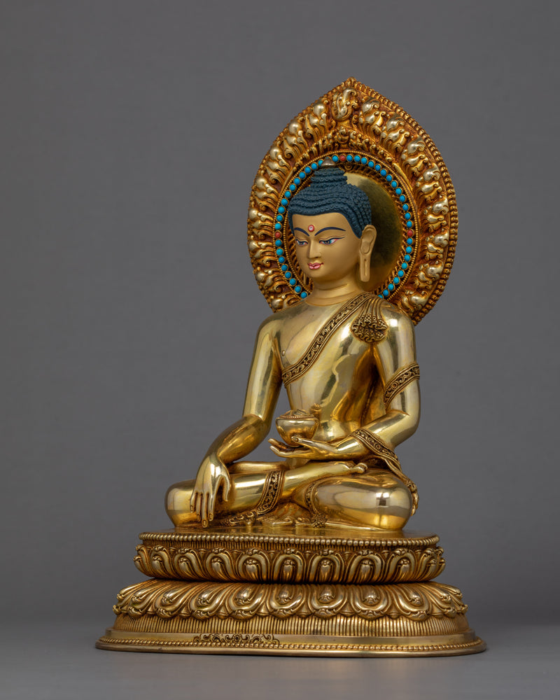 Namo Shakyamuni Buddha Sculpture | Traditional Buddhist Art