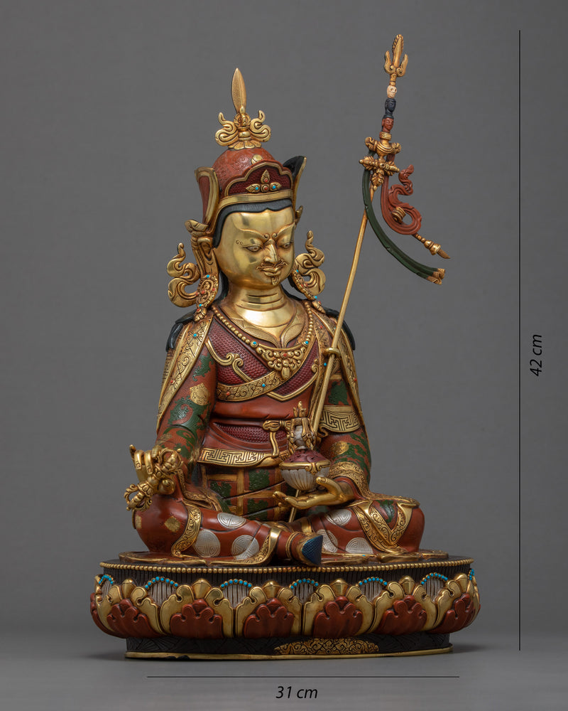 Guru Padmasambhava Art | Traditional Buddhist Statue