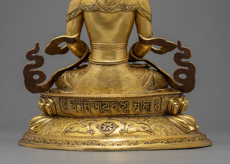 Amitayus Buddha Art | Traditional Himalayan Statue of Nepal