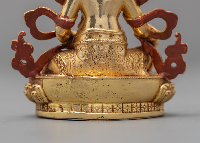 Mini Dzambhala Sculpture | Traditional Himalayan Art