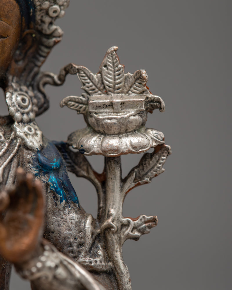 Mini Manjushri Statue | Tibetan Auspicious Art