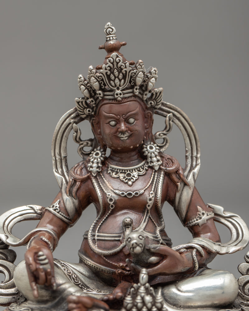 Miniature Dzambhala Statue | Traditionally Crafted Buddhist Art