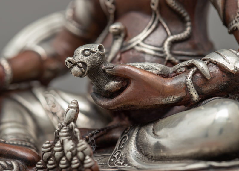 Miniature Dzambhala Statue | Traditionally Crafted Buddhist Art