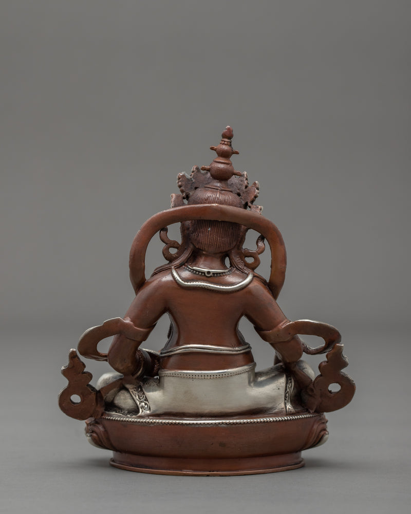 Miniature Dzambhala Statue | Traditionally Crafted Buddhist Art