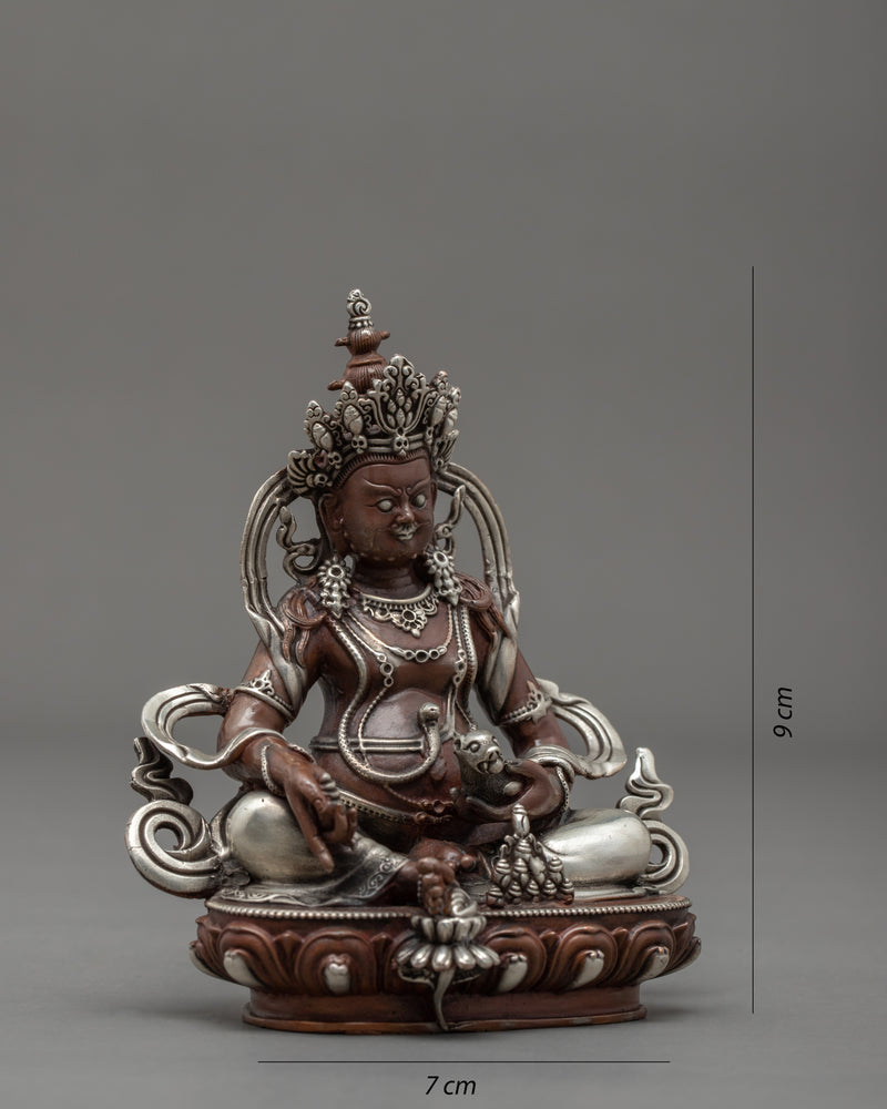 Miniature Dzambhala Statue | Traditionally Crafted Buddhist Art