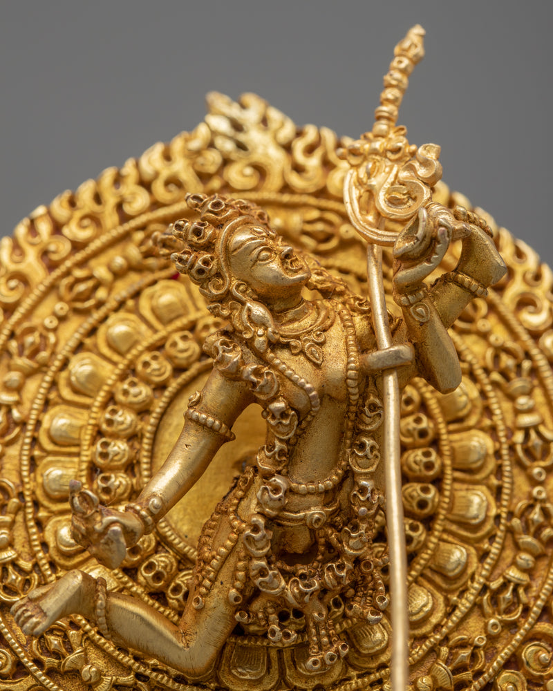 Miniature Vajrayogini Statue | Traditionally Hand Painted Art