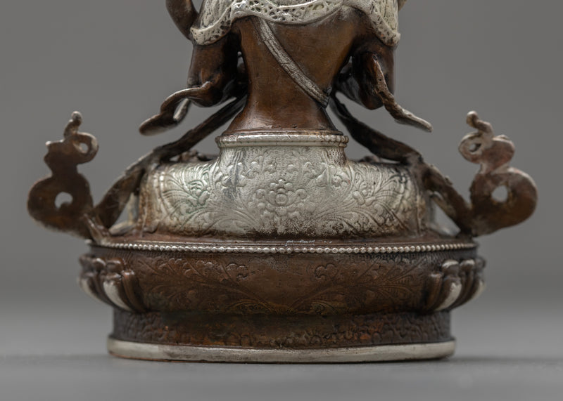 Miniature Vajradhara Statue | Traditional Himalayan Art