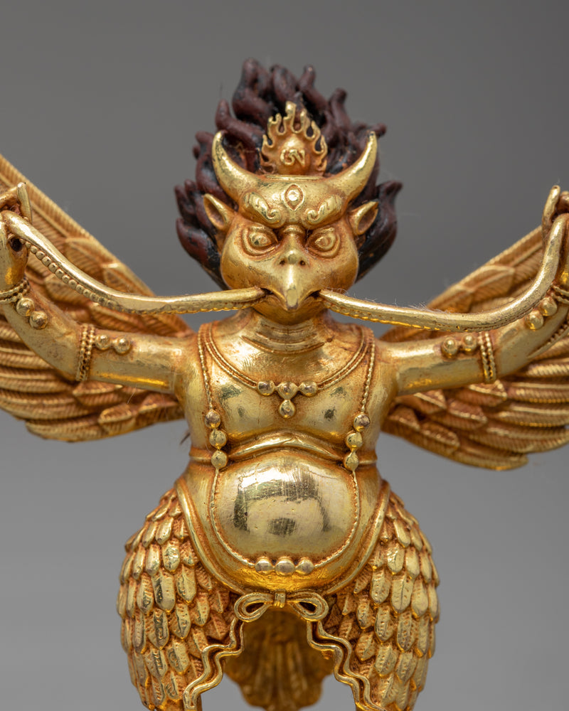 Mini Garuda Sculpture | Traditional Himalayan Art