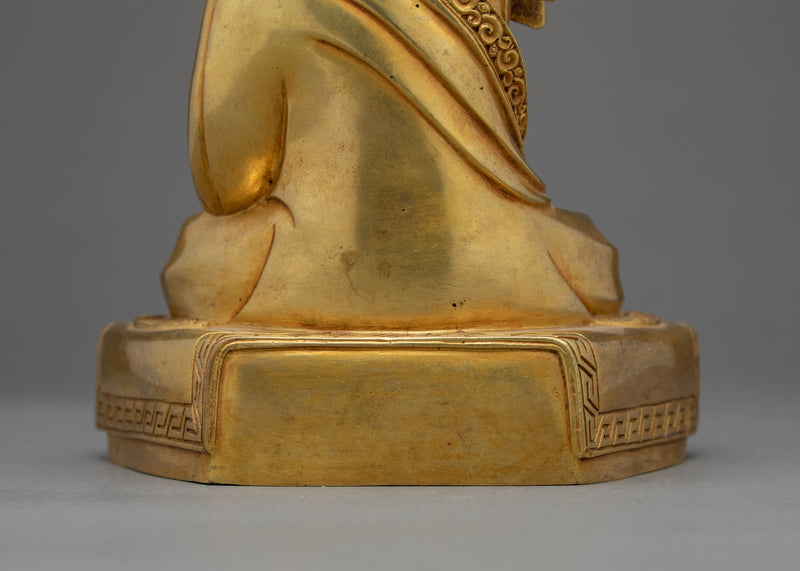 16th Karmapa Statue | Finely Hand Carved Buddhist Sculpture