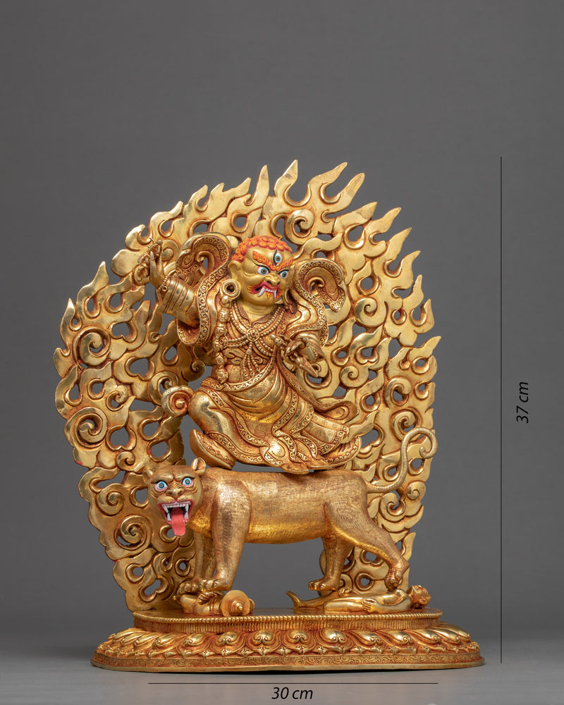 Dorje Drollo Sculpture | Hand Carved Buddhist Statue