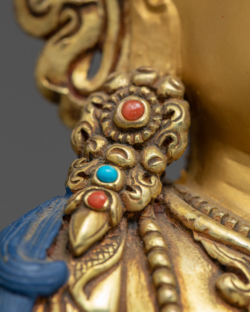 Indoor Vajrasattva Sculpture | Traditional Buddhist Art