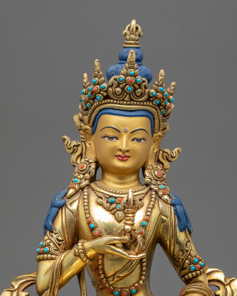 Indoor Vajrasattva Sculpture | Traditional Buddhist Art