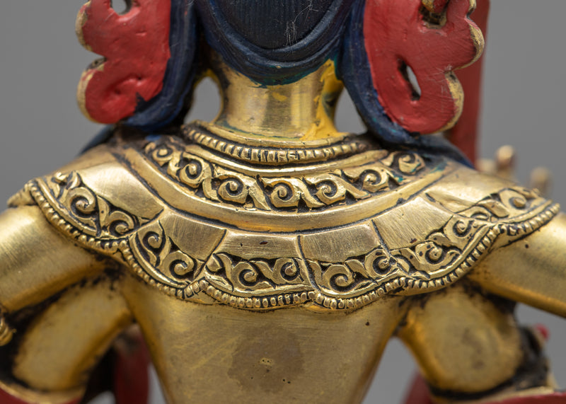 Maha Manjushri Statue | Traditional Himalayan Art of Nepal