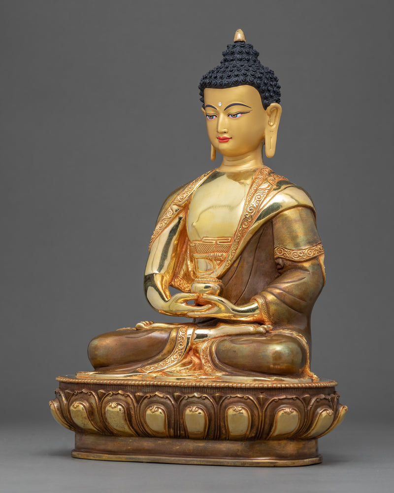 Indoor Amitabha Buddha Statue | Traditional Buddhist Art