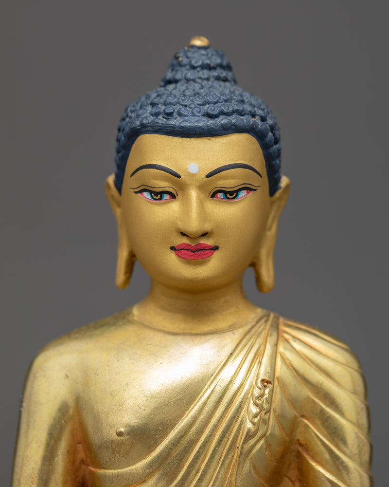 The Buddha Shakyamuni Sculpture | Finely Hand Carved Buddhist Statue