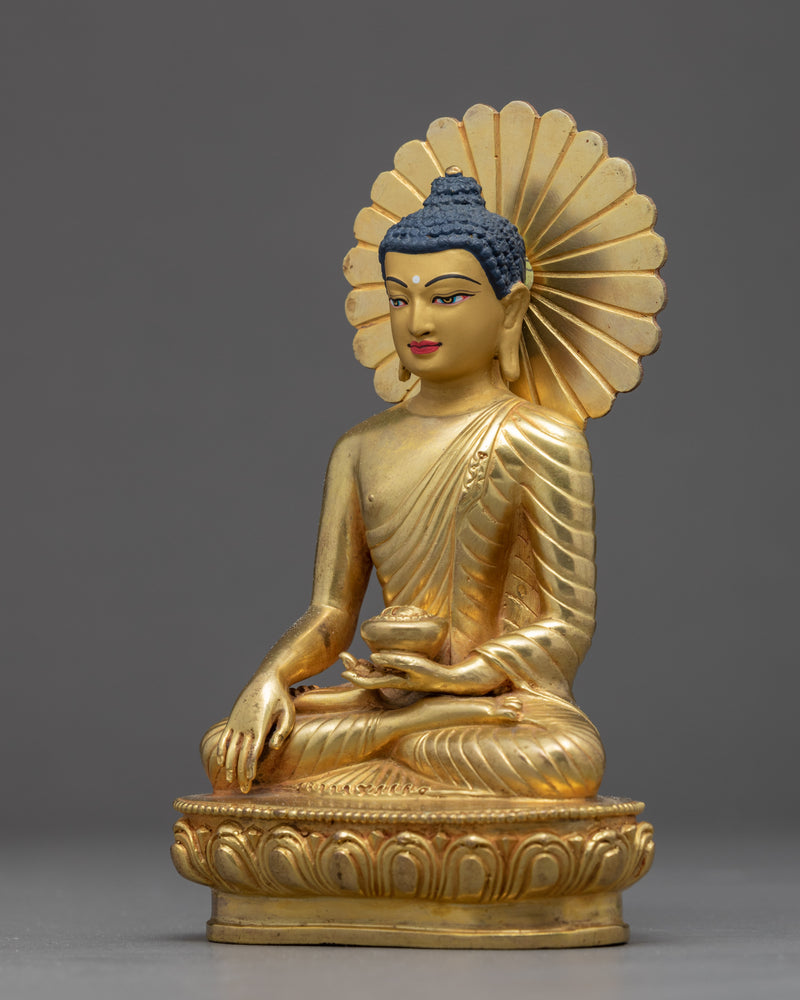 The Buddha Shakyamuni Sculpture | Finely Hand Carved Buddhist Statue