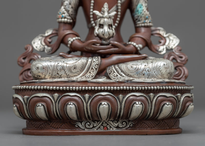 Amitayus Buddha Statue | Finely Hand Carved Buddhist Art