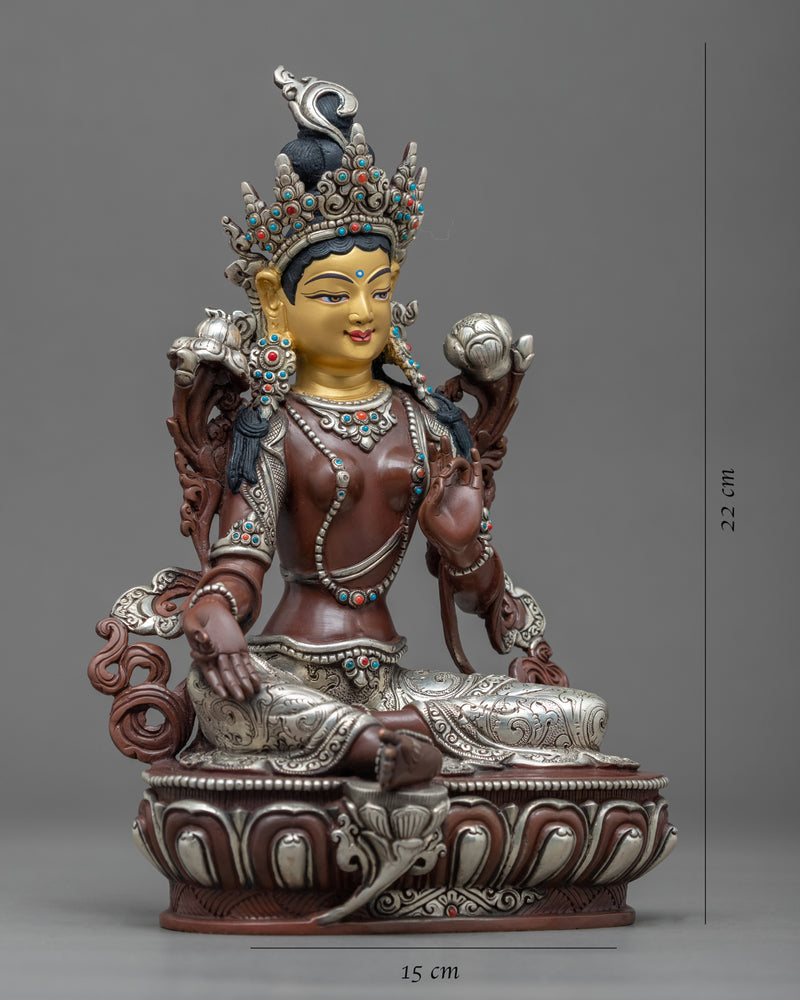 Mother Green Tara Art | Traditional Buddhist Art