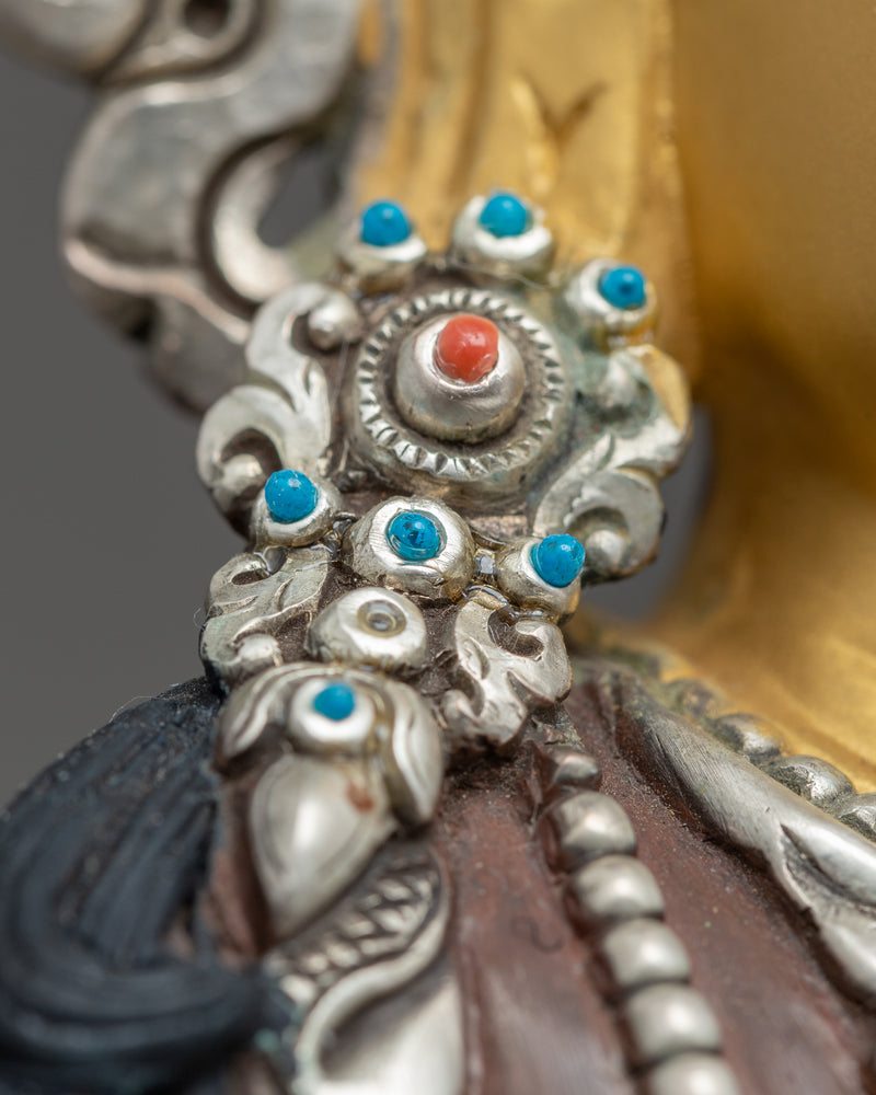 Vajrasatttva Sculpture | Traditional Himalayan Art of Nepal