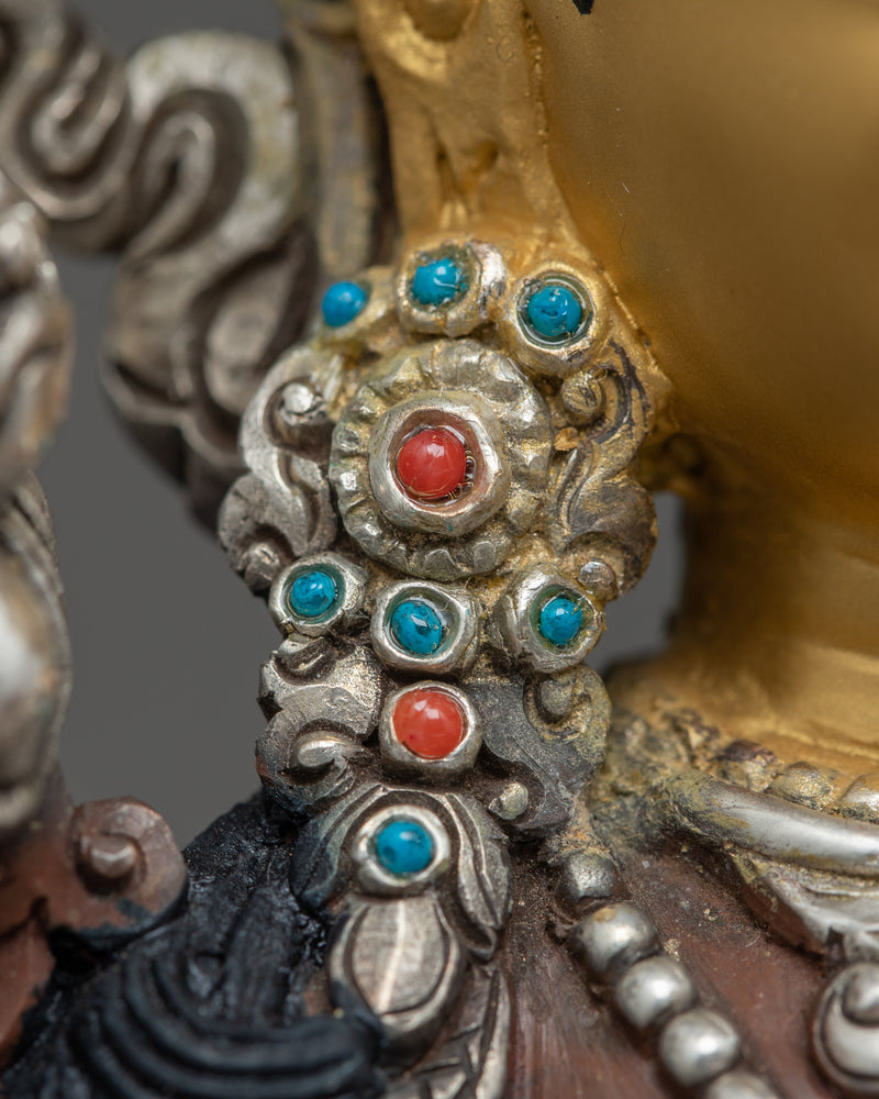 White Tara Buddha Statue | Traditionally Hand Sculpted Art