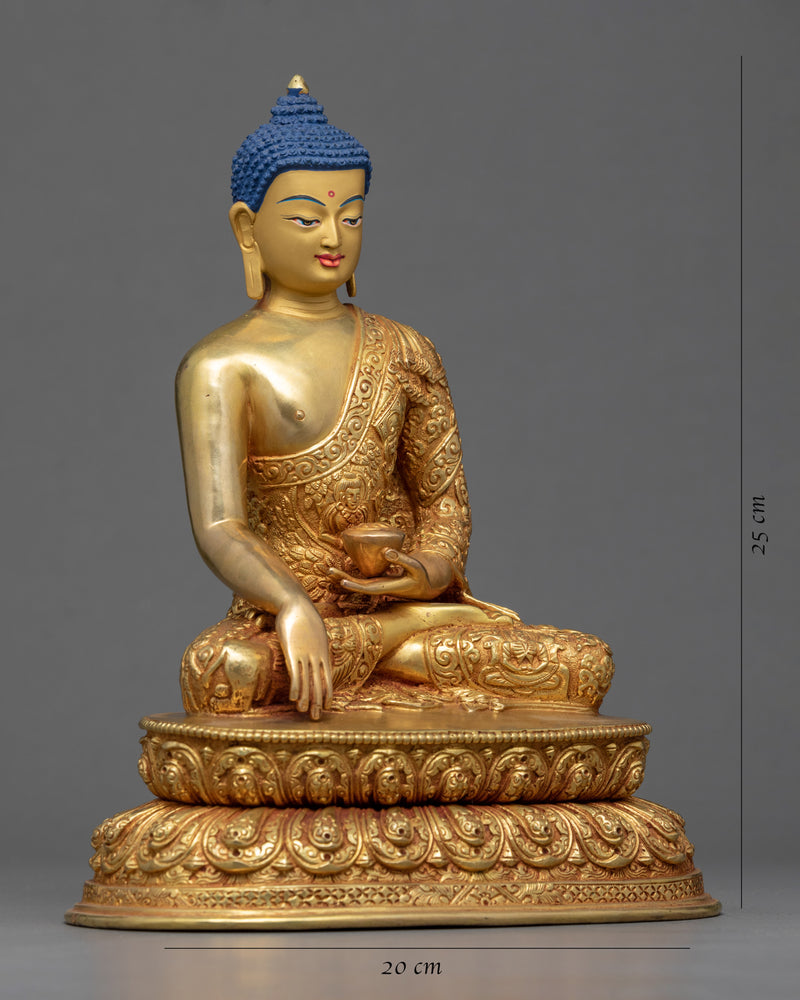 Shakyamuni Buddha Art | Traditional Tibetan Deity Statue