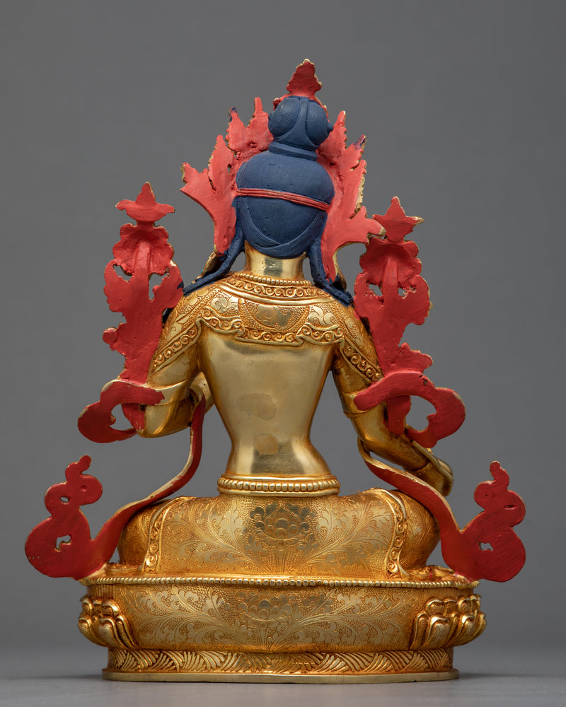 Tara Green Statue | Finely Crafted Buddhist Figurine