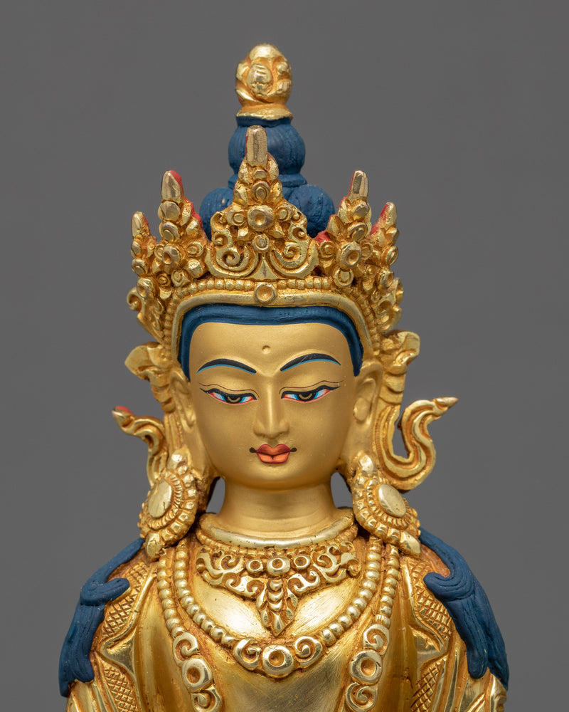 Amitayus Bodhisattva Art | Traditional Buddha Statue