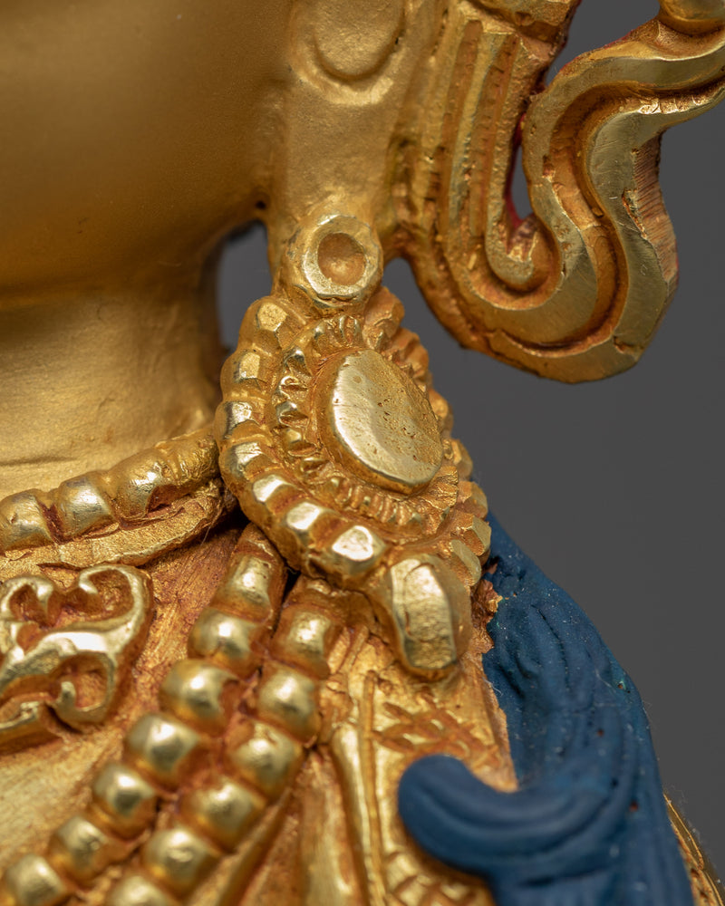 Tibetan Vajrasattva Sculpture | Traditionally Hand Crafted Statue