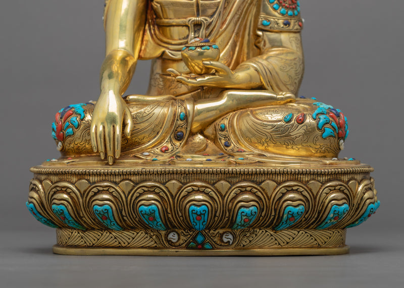 Historical Buddha Shakyamuni Statue | Traditional Hand Made Statue