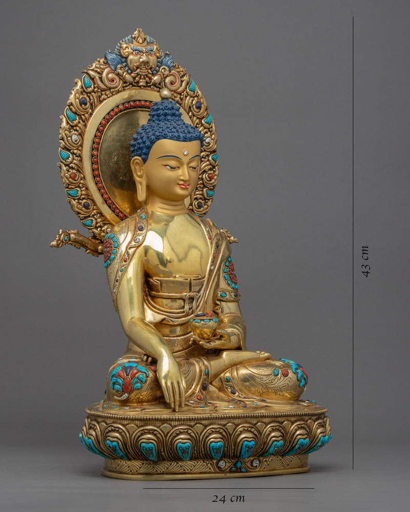 Historical Buddha Shakyamuni Statue | Traditional Hand Made Statue