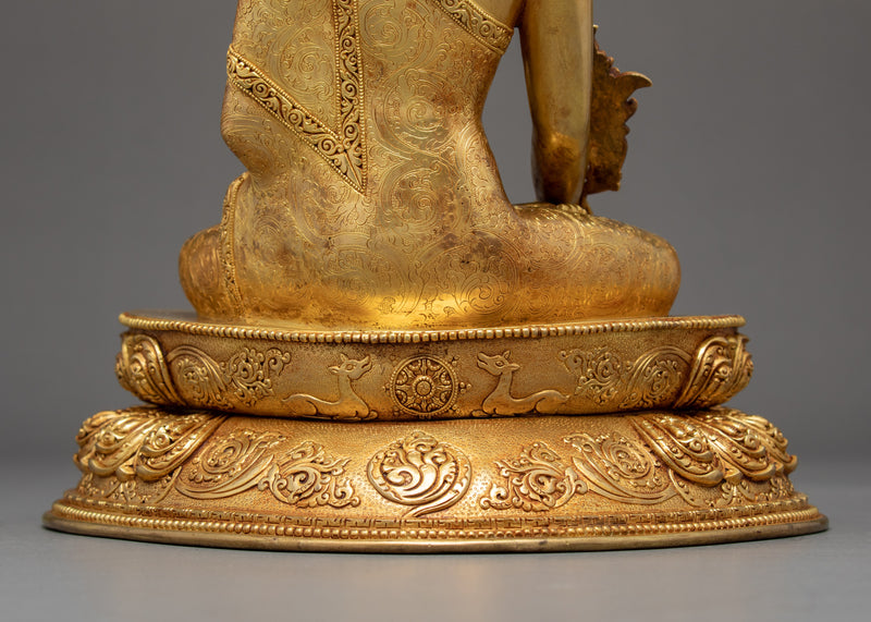 The Healing Medicine Buddha Statue | Traditional Buddhist Art