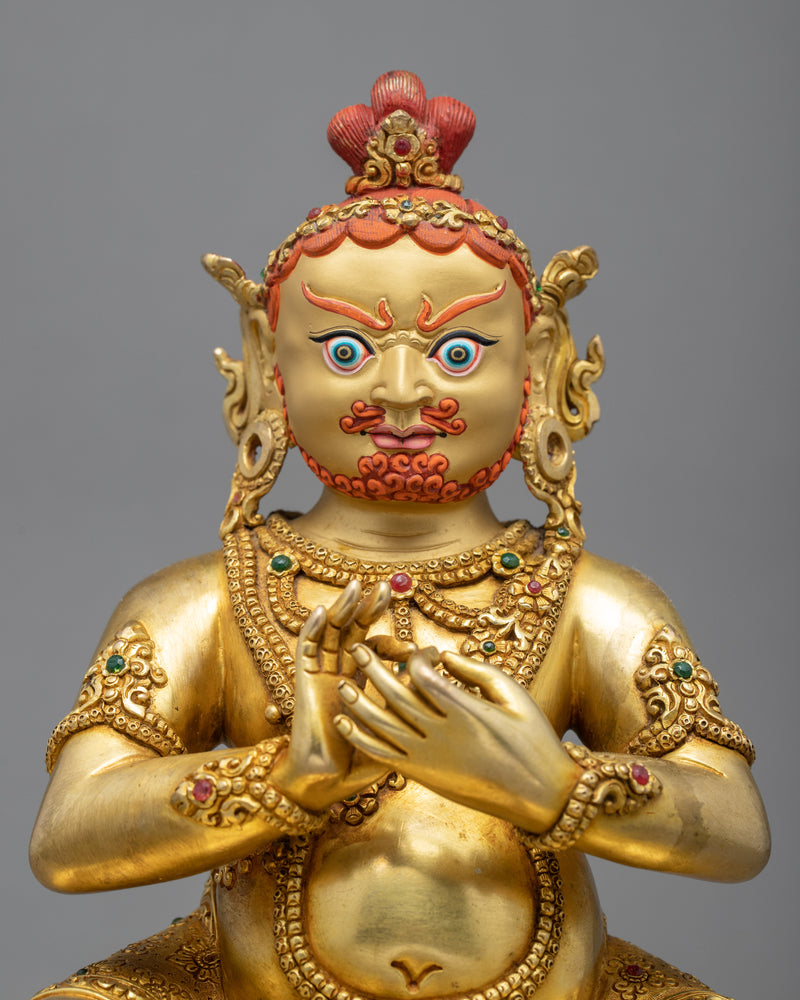 Mahasiddha Virupa Traditional Statue | Buddhist Master Art