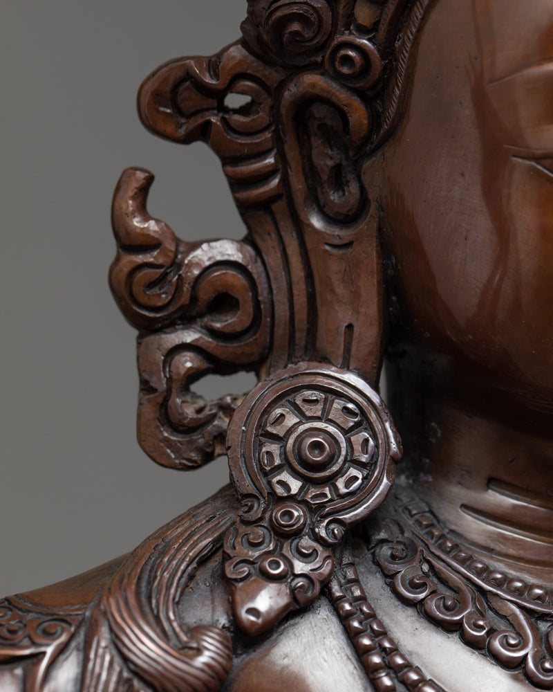 Manjushri Bodhisattva Sculpture | Wisdom Deity of Buddhism