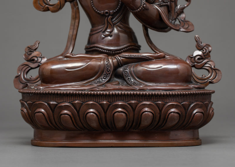 Manjushri Bodhisattva Sculpture | Wisdom Deity of Buddhism